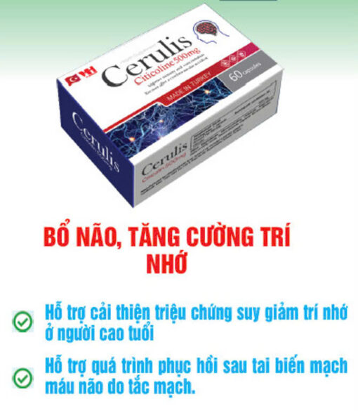 Tác dụng của Cerulis